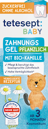 Zahnungsgel Pflanzlich mit Bio-Kamille tetesept