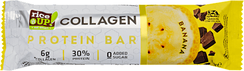 Kollagénes fehérjeszelet, banán ízű Rice Up!