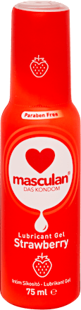 Pumpás síkosító gél Strawberry Masculan