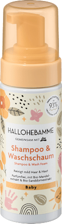 Šampon i pjena za kupanje beba HALLOHEBAMME