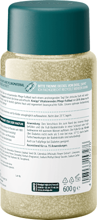 Fußbadekristalle vitalisierend Kneipp