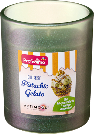 Vonná sviečka v skle Pistachio Gelato Profissimo