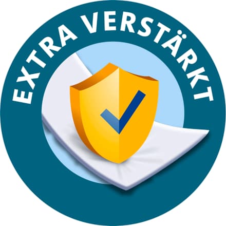 Müllbeutel 20 l mit Tragegriff mit 100 % recyceltem Plastik Swirl