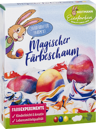 Eierfarben Magischer Färbeschaum HEITMANN Eierfarben