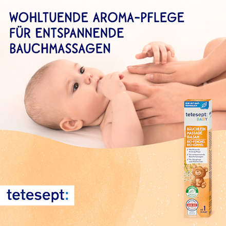 Baby Bäuchlein Massage Balsam tetesept