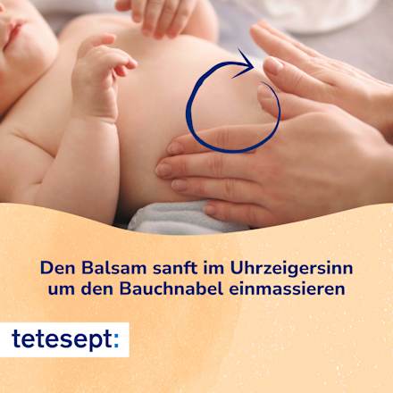 Baby Bäuchlein Massage Balsam tetesept
