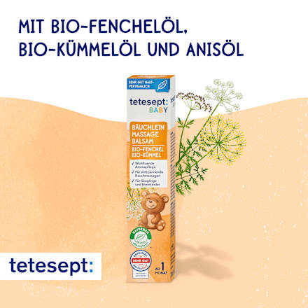 Baby Bäuchlein Massage Balsam tetesept