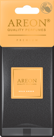 PREMIUM osveživač za auto - GOLD AMBER areon