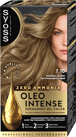 Боя за коса - Nr. 7-10 Естествено рус syoss Oleo Intense