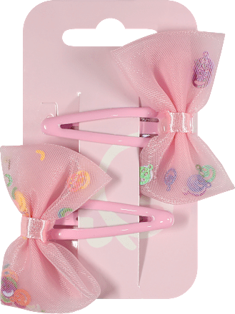Dječje ukosnice za kosu – mašna, roze ACCESSOIRES