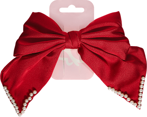 Ukosnica za kosu – crvena mašna ACCESSOIRES