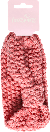 Dječja pletena traka za kosu – ružičasta ACCESSOIRES