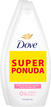 Gel za tuširanje Petal Soft, duo pakiranje, 2 x 450 ml Dove