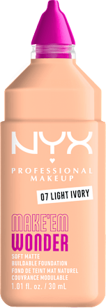 make-up Make 'Em Wonder, 07 Light Ivory NYX PROFESSIONAL MAKEUP