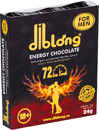 Ciocolată afrodisiacă pentru bărbați diblong