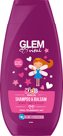 Kinder Shampoo & Balsam Himbeere Schwarzkopf GLEM vital