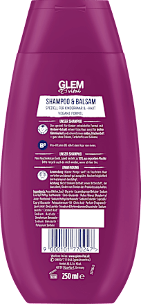 Kinder Shampoo & Balsam Himbeere Schwarzkopf GLEM vital