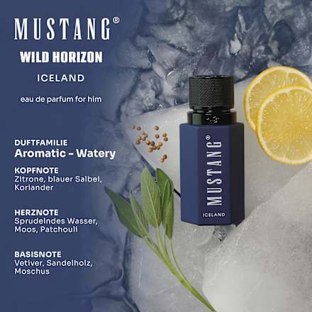 Eau de Parfum Wild Horizon Iceland MUSTANG