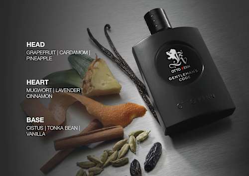 Eau de Toilette Gentlemans Code Black Otto Kern