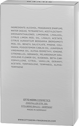 Eau de Toilette Code Silver  Otto Kern