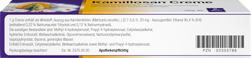 Kamillosan Creme Kamillenblütenauszug 20mg/g Kamillosan