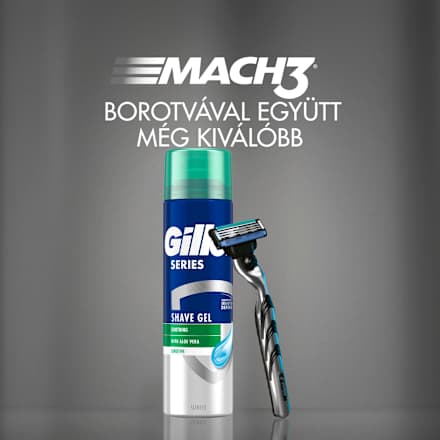 Series borotvazselé, érzékeny bőrre Gillette