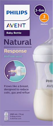 Dojčenská fľaša Natural Response AirFree - 3 (3-6m) PHILIPS AVENT