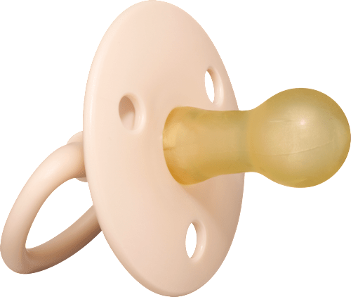 Okrogla tolažilna duda iz naravnega lateksa, 0m+, več različic babylove nature