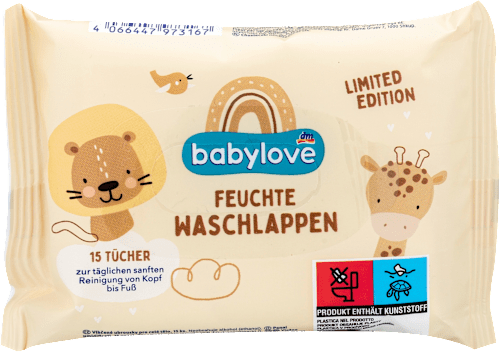 Vlažne maramice sa životinjskim motivima, više vrsta babylove