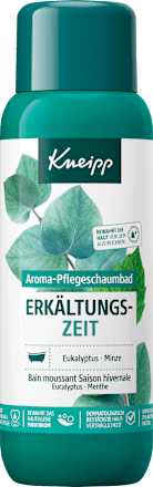 Schaumbad Erkältungszeit Kneipp