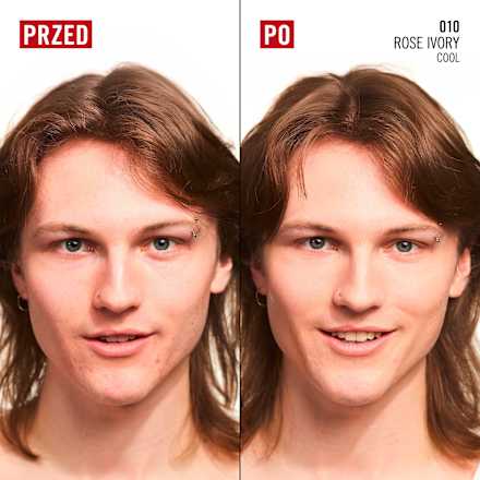 Podkład matujący z witaminą E Kind & Free Blur It Out Skin Tint 010 Rose Ivory RIMMEL LONDON