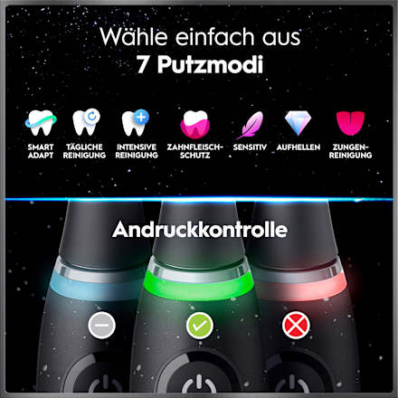 Elektrische Zahnbürste iO Series 10 Cosmic Black Oral-B
