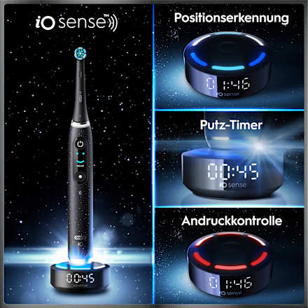 Elektrische Zahnbürste iO Series 10 Cosmic Black Oral-B