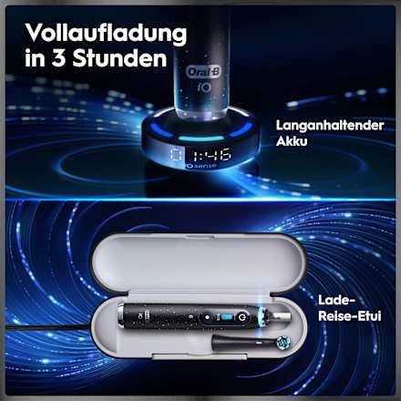 Elektrische Zahnbürste iO Series 10 Cosmic Black Oral-B