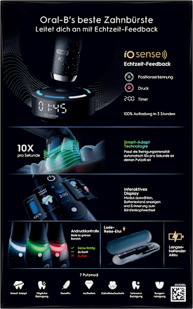 Elektrische Zahnbürste iO Series 10 Cosmic Black Oral-B