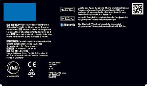 Elektrische Zahnbürste iO Series 10 Cosmic Black Oral-B