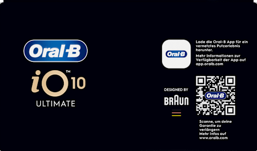 Elektrische Zahnbürste iO Series 10 Cosmic Black Oral-B