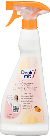 Čistilo s kisom - pomaranča Denkmit