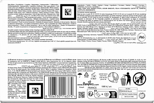 Feuchttücher 99 % water (18x60 St) Pampers