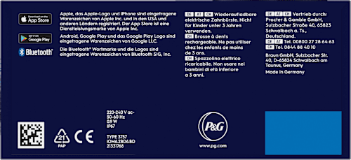 Elektrische Zahnbürste iO Series 6 Black Lava Oral-B