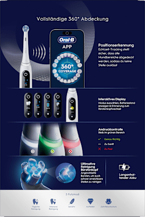 Elektrische Zahnbürste iO Series 6 White Oral-B