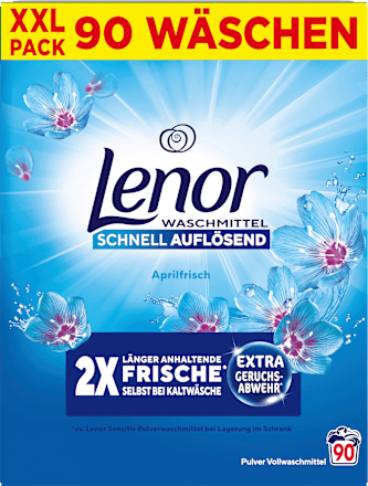 Vollwaschmittel Pulver Aprilfrisch Lenor