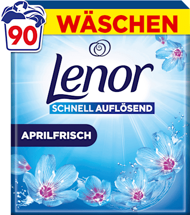 Vollwaschmittel Pulver Aprilfrisch Lenor