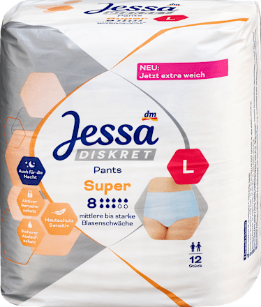 Pants Inkontinenz Super Gr. L  Jessa DISKRET