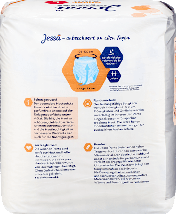 Pants per incontinenza da media a forte Super - tg. L Jessa DISKRET