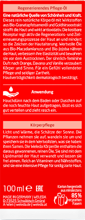 Körperöl Granatapfel-Regenerations-Öl WELEDA