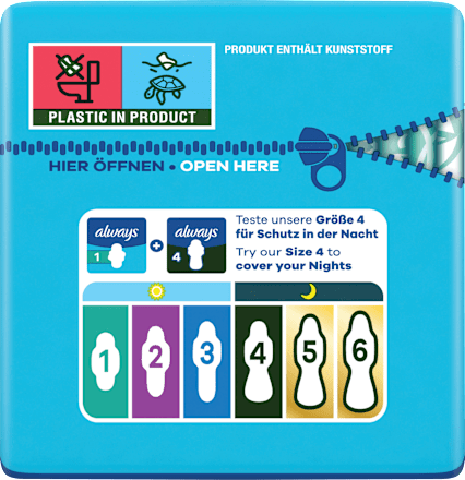 Ultra-Binden Day Normal 1 mit Flügel, Big Pack always