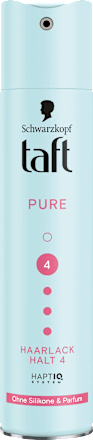 Haarlack PURE, ohne Silikone & Parfum Schwarzkopf taft