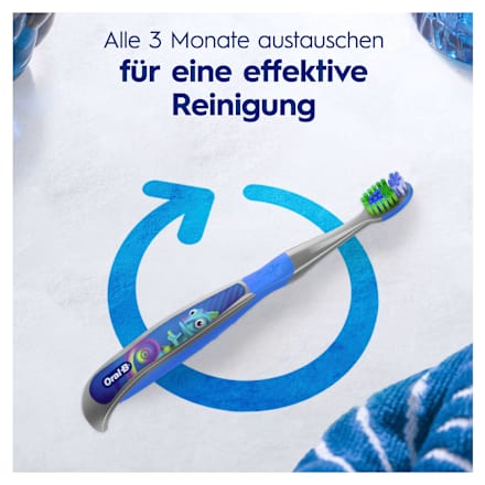 Zahnbürste Kinder extra weich, 0-6 Jahre Oral-B