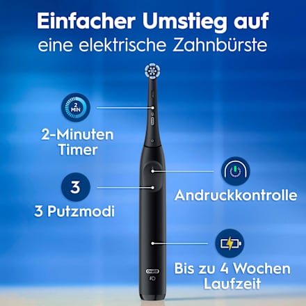 Elektrische Zahnbürste iO Series 2 Night Black Oral-B